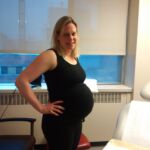 Last bump pic with Isaac still inside