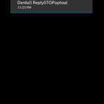 Isaac's first text message