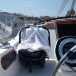 Isaac on board Catalina