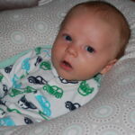 Isaac starting to look like daddy!