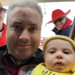 Down below deck with uncle Jeremy