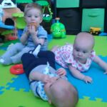 Iden, Aubrey and Isaac at a play date at Susan's