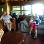 Grandma and Papa visited