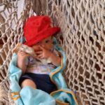 literally hanging out!