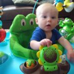 Learning new things about his toys all the time.