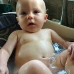 Needing a bath after lunch!