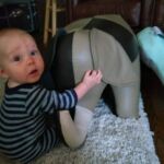 Isaac found a friend!