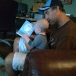 Story time with Daddy