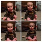 Exercising his vocal chords