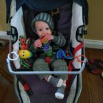 First run with mommy in the big boy stroller