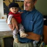 Dressed up for Grandma's 70th birthday party!