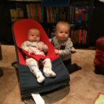 Isaac and Winston at lunch club