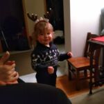 Vincent the reindeer on Christmas Eve