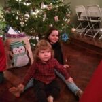 Vincent and Isabelle on Christmas day