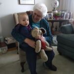 Grandma found Jon's childhood toy Wrinkles for Isaac