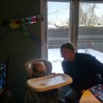 celebrating Opa's 65th and Isaac's 1st birthdays