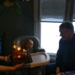 Isaac loved the sparkles