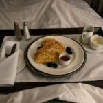 Lindy's birthday hotel room service :)