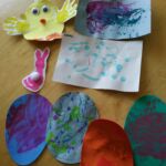 Easter art from daycare