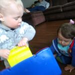 Cousin Arlo in town for a visit