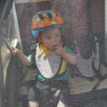 Isaac went for his first ride in the Wike!