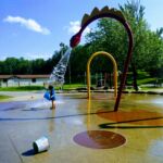 Splash pad fun
