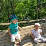 Isaac and Inez at the Mill in Manotick