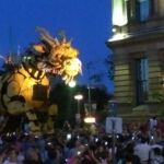 The dragon of La Machine