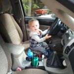 We now have to sit in the car to play for awhile any time we want to go anywhere