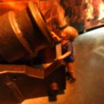 Isaac at the war museum