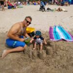 Sandbanks sandcastle
