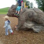 A visit to Mooney's bay park with cousins Charlotte and Isabelle