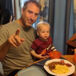 Breakfast at Grandma's and Papa's house