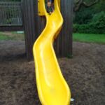 This slide was a bit crazy...major spill!