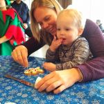 cookie decorating at the sailing club xmas party