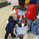 hugs for the snowman