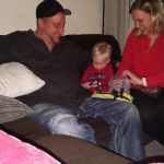 tools from Uncle Greg! Isaac was soooo excited