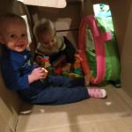 playdate with our neighbour Gale