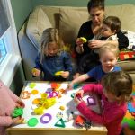 playdoh with the cousins