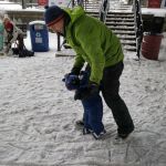 First time skating on the canal