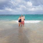 Clotterspoors at the beach