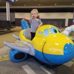 Isaac directing traffic at the Ottawa airport