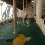 Dominican airport playground