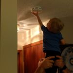 Weekly smoke detector tests