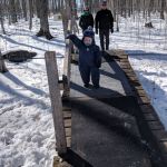 hike in the sugar bush