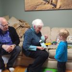 Easter card from Grandma and Papa