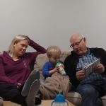 Story time with Papa