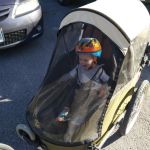 Isaac loves bike rides this year!