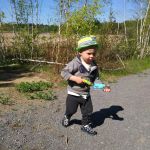 shoveling at Bruce Pit