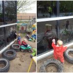 washing windows...child labour....what are we paying daycare for again??